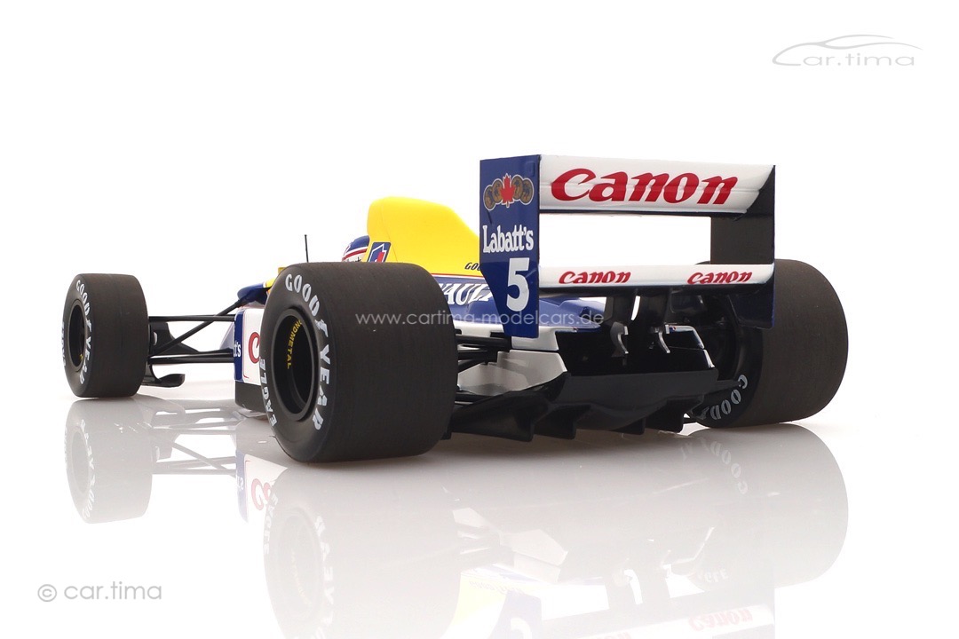 Williams Renault FW14B Nigel Mansell World Champion 1992 Minichamps 1:18 110920005 Williams Renault FW14B Nigel Mansell World Champion 1992 Minichamps 1:18 110920005