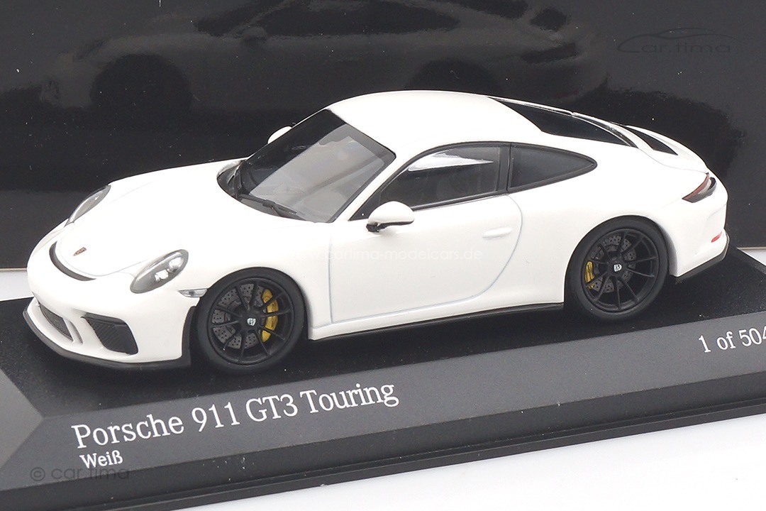 Porsche 911 (991 II) GT3 Touring weiß Minichamps 1:43 410067420