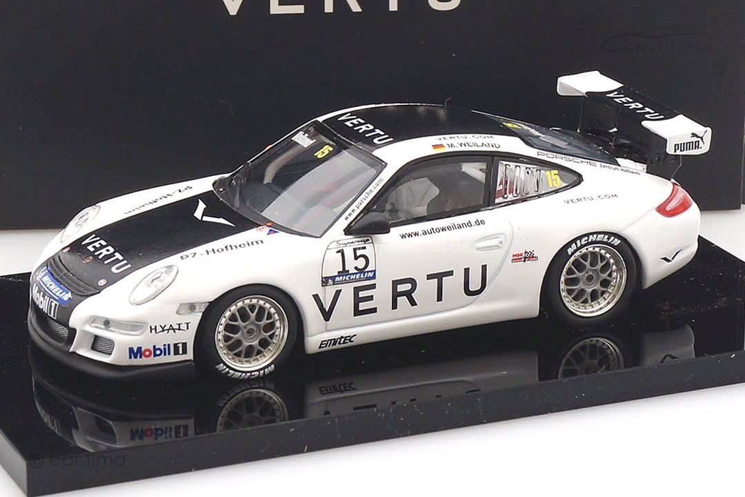 Porsche 911 (997) GT3 Cup Supercup Weiland Vertu Minichamps 1:43 Vertu
