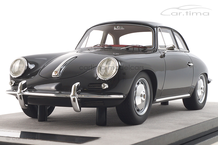 Porsche 356 Karmann Hardtop grau Tecnomodel 1:18 TM18-143A Porsche 356 Karmann Hardtop grau Tecnomodel 1:18 TM18-143A