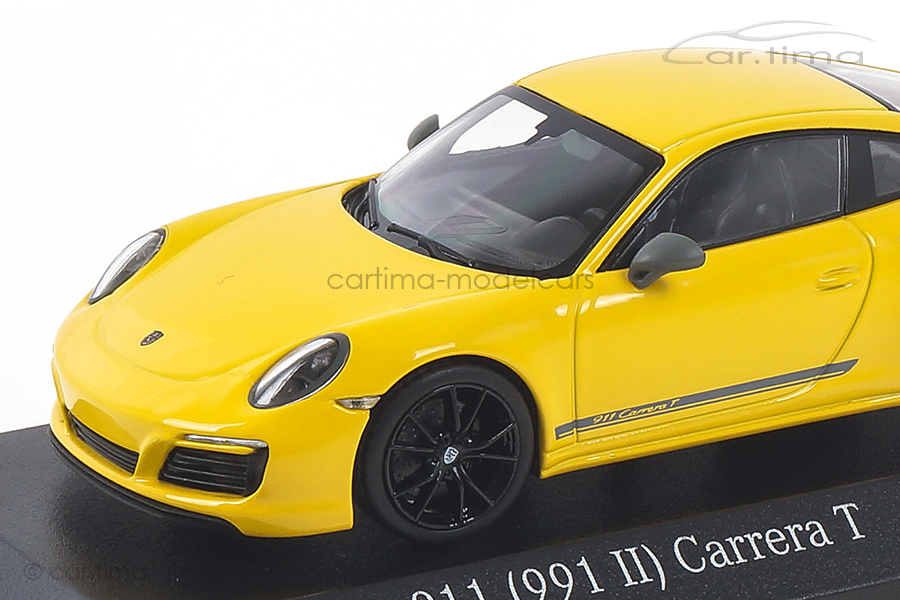 Porsche 911 (991 II) Carrera T Racinggelb/Rad schwarz Minichamps 1:43 CA04319001B Porsche 911 (991 II) Carrera T Racinggelb/Rad schwarz Minichamps 1:43 CA04319001B