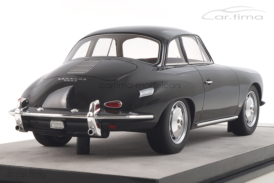 Porsche 356 Karmann Hardtop grau Tecnomodel 1:18 TM18-143A Porsche 356 Karmann Hardtop grau Tecnomodel 1:18 TM18-143A