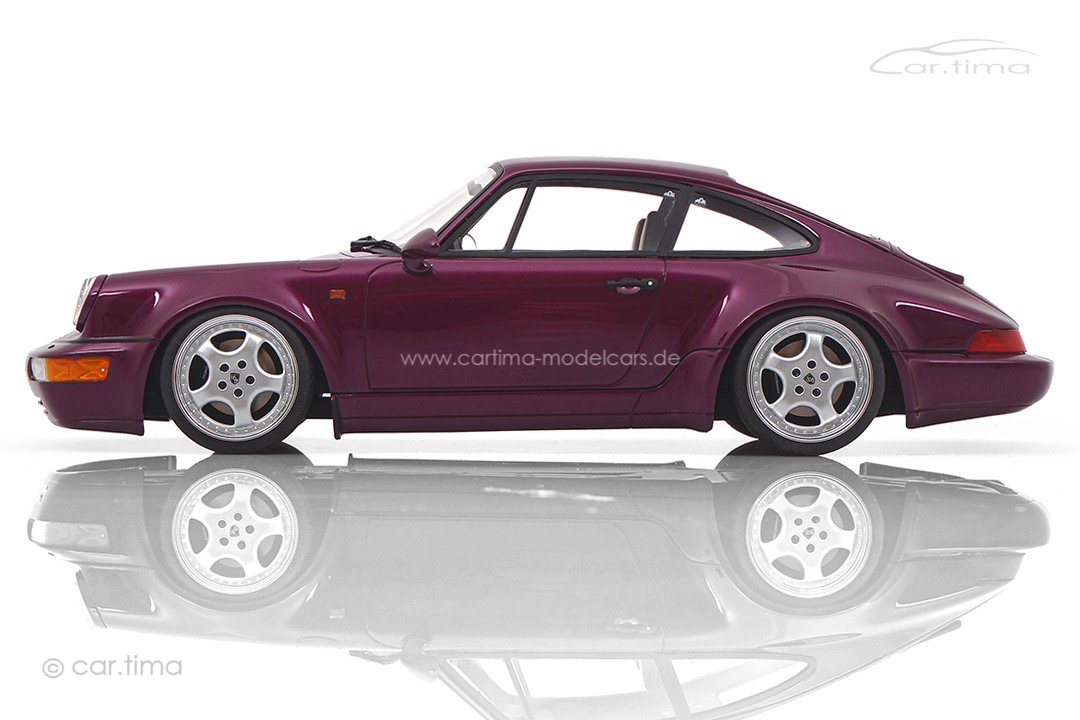 Porsche 911 (964) Carrera 4 WTL Amethyst met. Speedline Alufelgen car.tima CUSTOMIZED 1:18