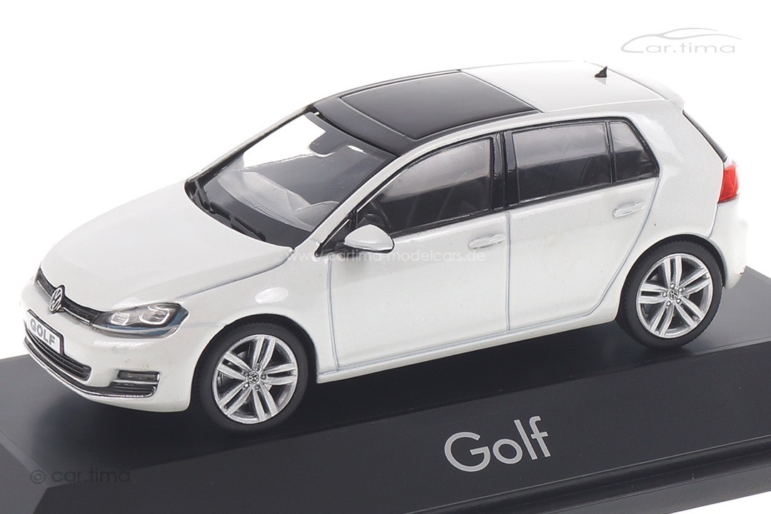 VW Golf VII weiß met. Herpa 1:43 070713