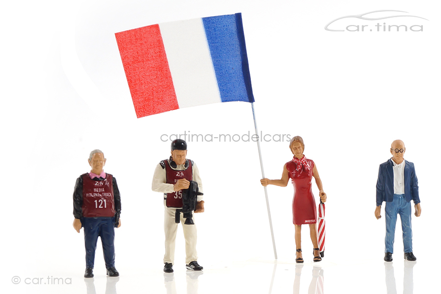 Figuren Set 24h Le Mans Spark 1:43 43AC014 Figuren Set 24h Le Mans Spark 1:43 43AC014