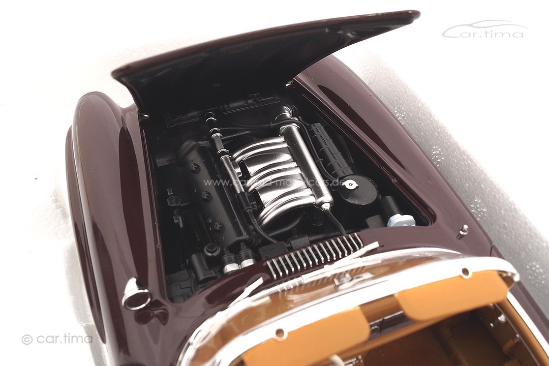 Mercedes-Benz 300 SL Roadster 1957 dunkelrot Norev 1:18 183891