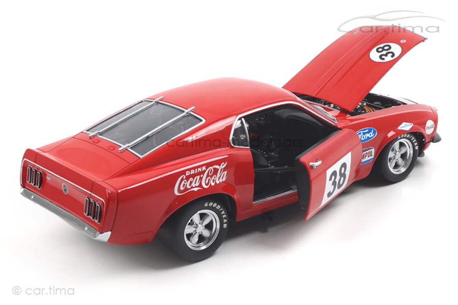 Ford Boss 302 Trans Am Mustang 1969 Allan Moffat ACME 1:18 A1801828 Ford Boss 302 Trans Am Mustang 1969 Allan Moffat ACME 1:18 A1801828