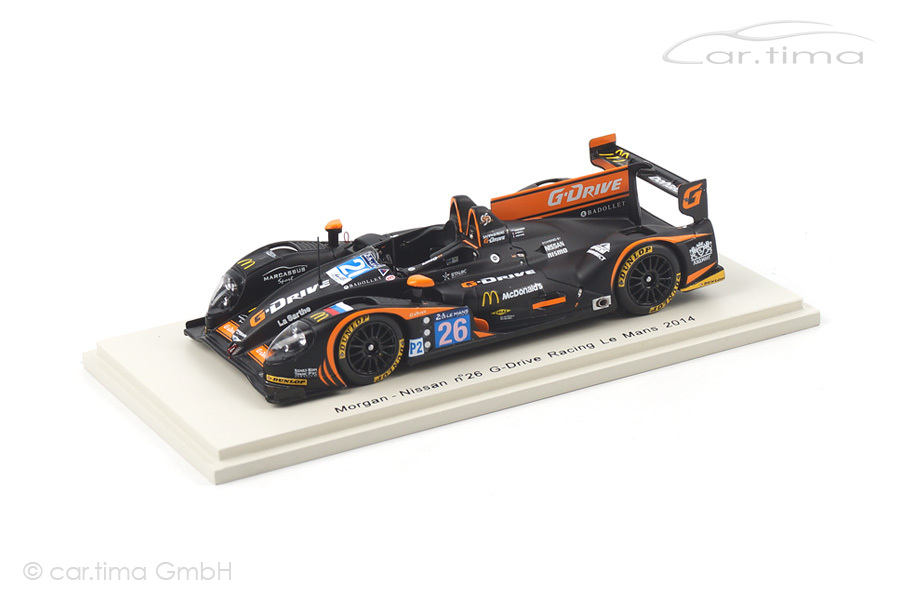 Morgan-Nissan 24h Le Mans 2014 Canal/Pla/Rusinov Spark 1:43 S4211