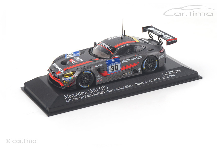 Mercedes-Benz AMG GT3 24h Nürburgring 2016 Minichamps 1:43 437163300