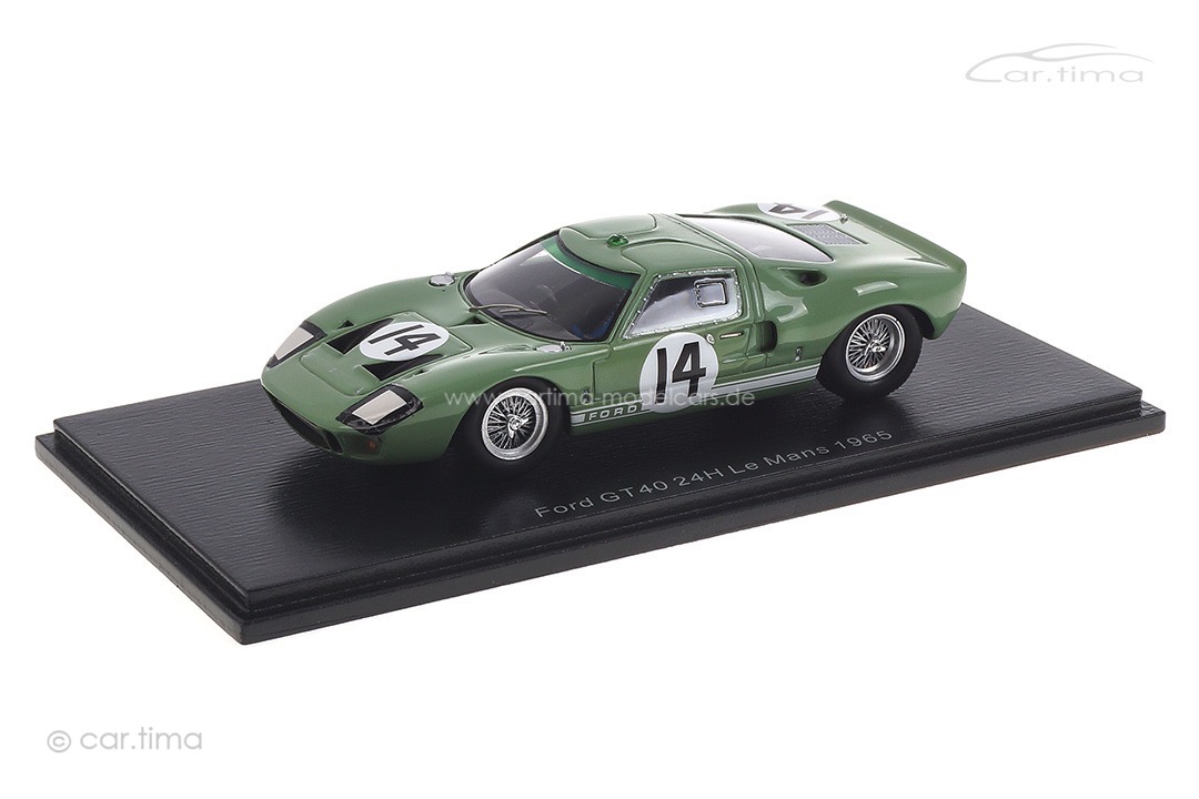 Ford GT40 24h Le Mans 1965 Ireland/Whitmore Spark 1:43 S4534 Ford GT40 24h Le Mans 1965 Ireland/Whitmore Spark 1:43 S4534
