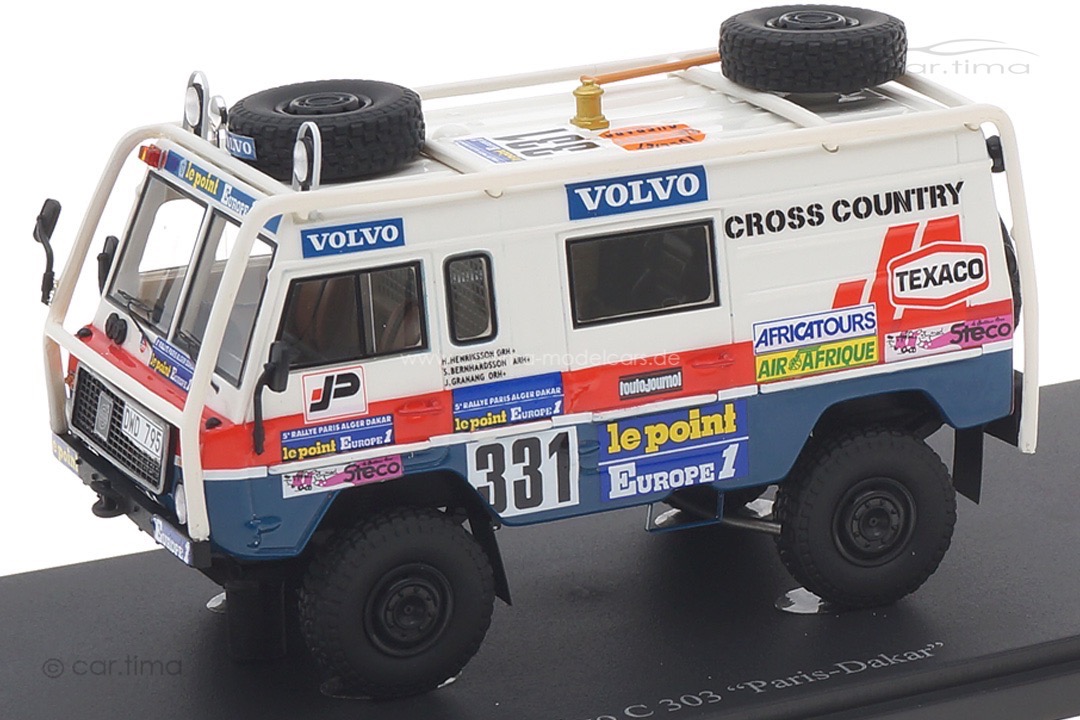 Volvo C-303 Paris-Dakar 1983 weiß/rot/blau autocult 1:43 07022