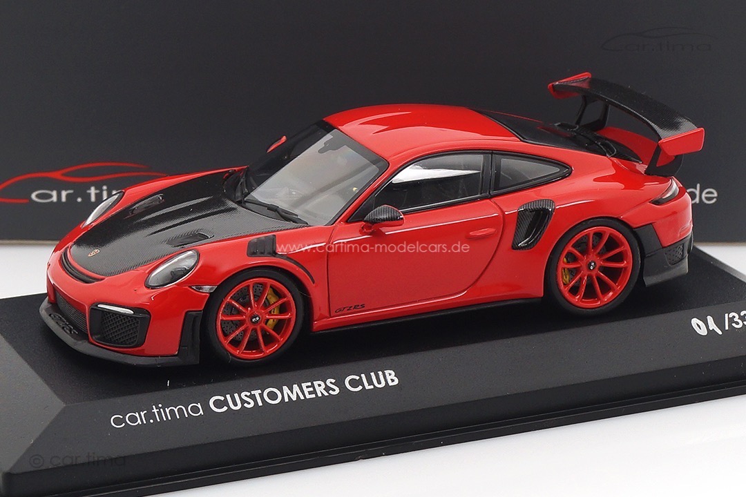 Porsche 911 (991 II) GT2 RS car.tima CUSTOMERS CLUB Minichamps car.tima CUSTOMIZED 1:43
