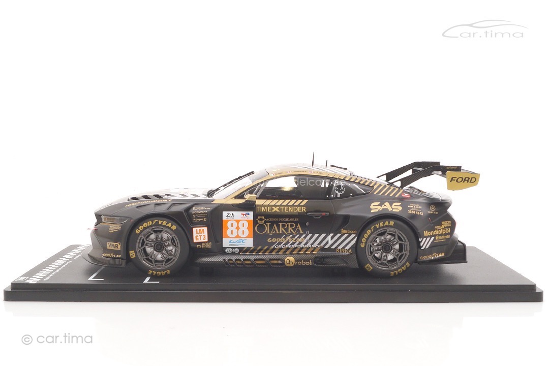 Ford Mustang GT3 24h Le Mans 2024 Roda/Pedersen/Olsen IXO 1:18 LEGTMUS-LM24088
