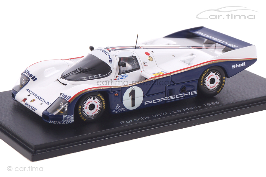Porsche 962 C 24h Le Mans 1985 Bell/Ickx/Mass Spark 1:43 S4086 Porsche 962 C 24h Le Mans 1985 Bell/Ickx/Mass Spark 1:43 S4086
