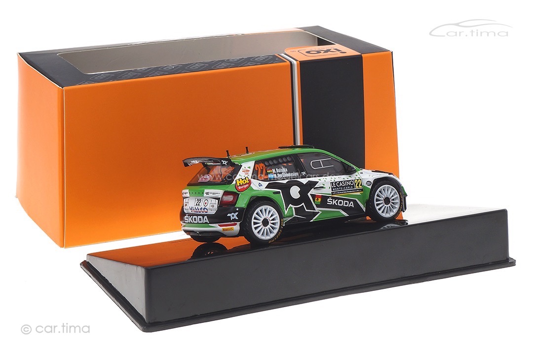 Skoda Fabia Rally2 Evo Rallye Monte Carlo 2021 Bulacia/Der Ohannesian IXO 1:43 RAM789LQ Skoda Fabia Rally2 Evo Rallye Monte Carlo 2021 Bulacia/Der Ohannesian IXO 1:43 RAM789LQ