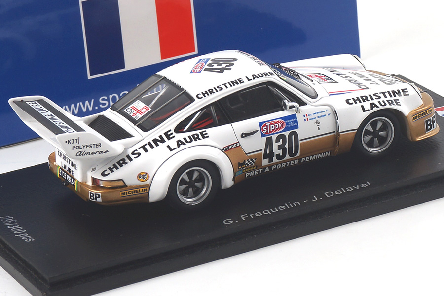 Porsche 911 Carrera RSR Tour Auto 1976 Frequelin/Delaval Spark 1:43 SF099 Porsche 911 Carrera RSR Tour Auto 1976 Frequelin/Delaval Spark 1:43 SF099