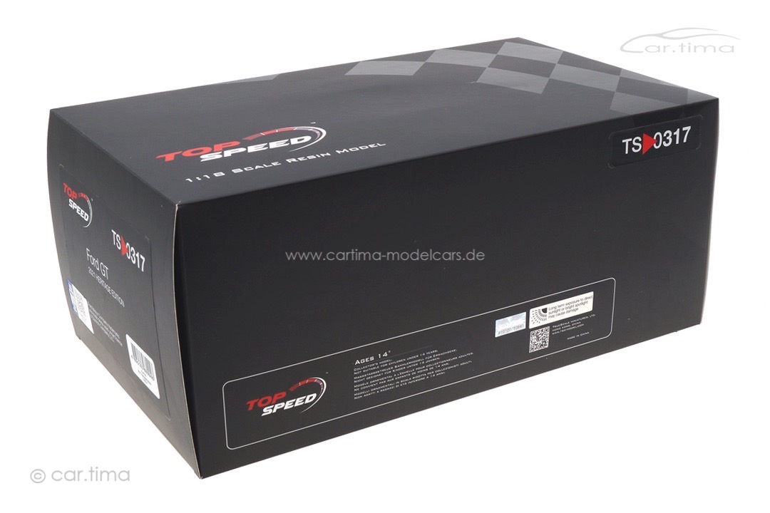 Ford GT Coupe 2021 Heritage Edition #98 white/black TopSpeed 1:18 TS0317 Ford GT Coupe 2021 Heritage Edition #98 white/black TopSpeed 1:18 TS0317