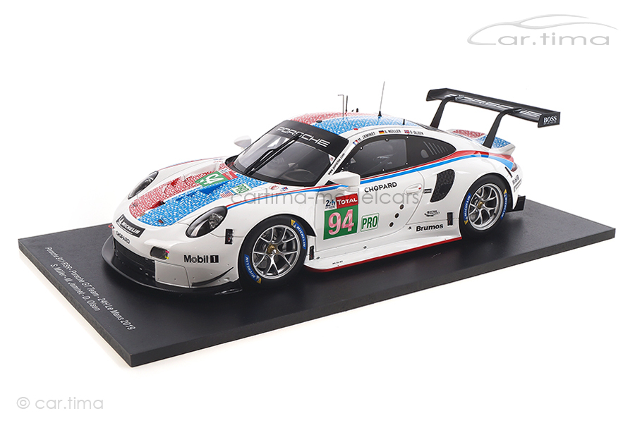 Porsche 911 RSR 24h Le Mans 2019 Müller/Jaminet/Olsen Spark 1:18 18S437
