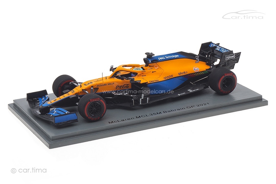 McLaren MCL35M GP Bahrain 2021 Daniel Ricciardo Spark 1:43 S7670