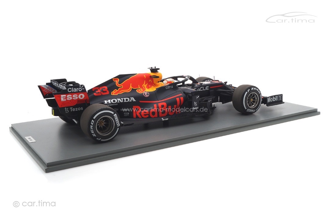 Red Bull Racing RB16B Winner GP Monaco 2021 Max Verstappen inkl. Vitrine Spark 1:12 12S030 Red Bull Racing RB16B Winner GP Monaco 2021 Max Verstappen inkl. Vitrine Spark 1:12 12S030