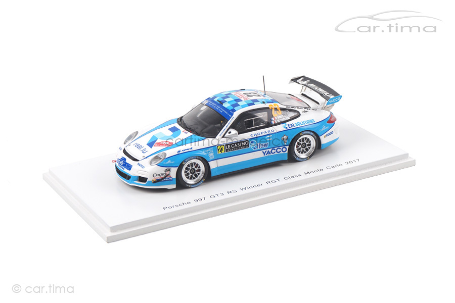 Porsche 911 (997 II) GT3 RS Winner RGT Rallye Monte Carlo 2017 Dumas Spark 1:43 S5160