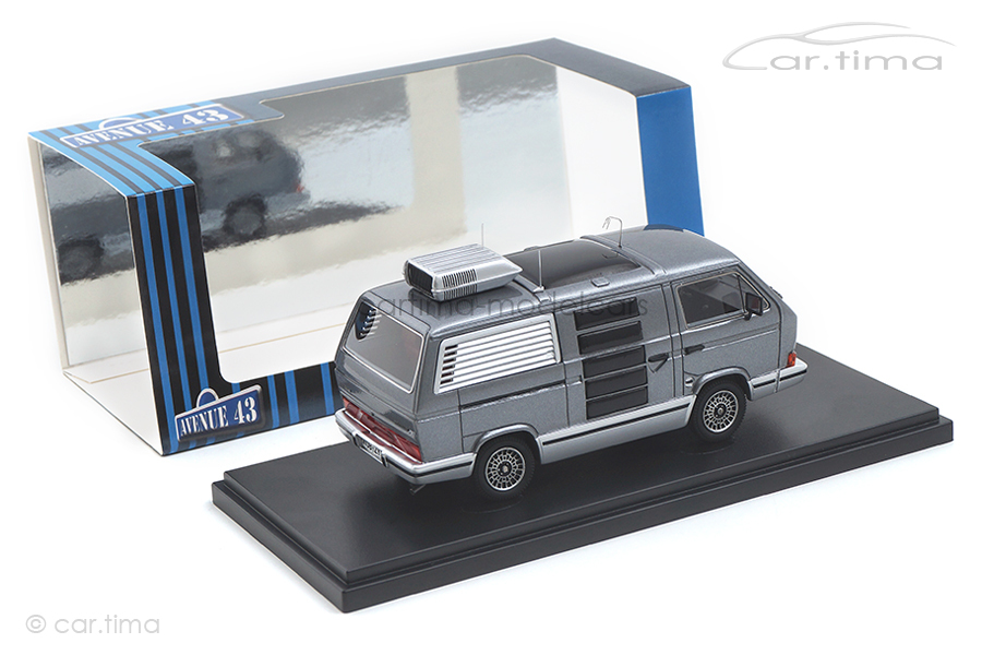 VW T3 Traveller Jet grau met. Avenue43 1:43 60015 VW T3 Traveller Jet grau met. Avenue43 1:43 60015