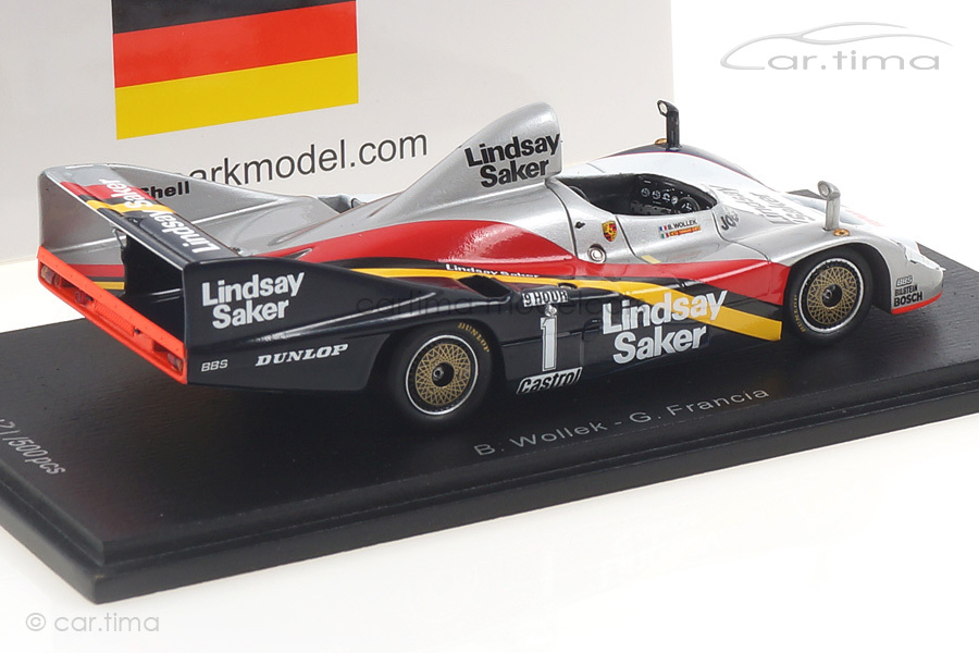 Porsche 936/80 9h Kyalami 1982 Francia/Wollek Spark 1:43 SG507 Porsche 936/80 9h Kyalami 1982 Francia/Wollek Spark 1:43 SG507