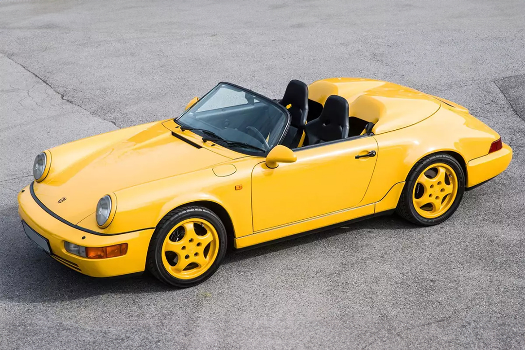Porsche 911 (964) Speedster Speedgelb Norev 1:18 187130