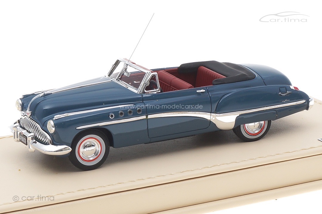 Buick Roadmaster Convertible Mariner blue TSM 1:43 TSMCE164313 Buick Roadmaster Convertible Mariner blue TSM 1:43 TSMCE164313