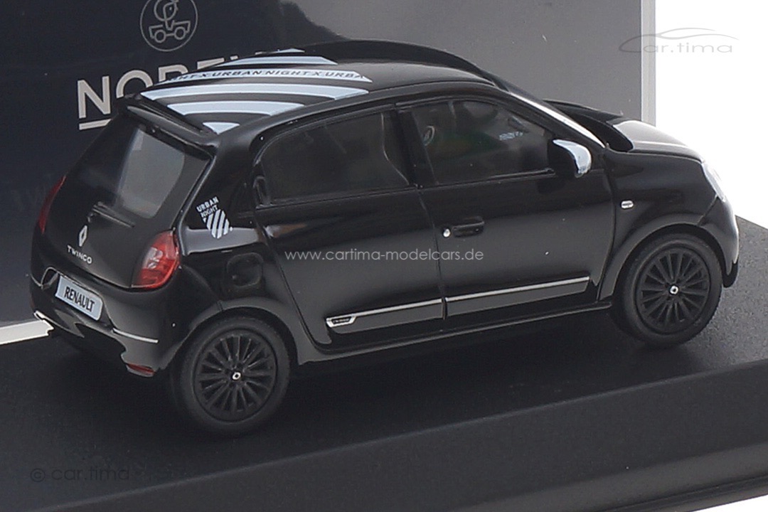 Renault Twingo Urban Night 2021 black Norev 1:43 517421 Renault Twingo Urban Night 2021 black Norev 1:43 517421