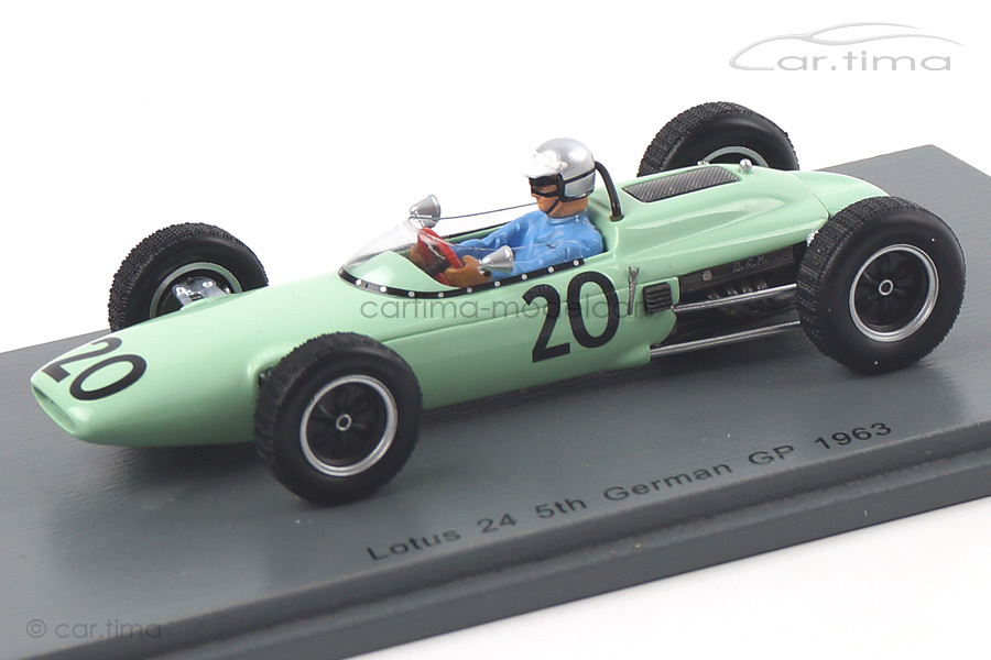 Lotus 24 GP Deutschland 1963 Jim Hall Spark 1:43 S4825 Lotus 24 GP Deutschland 1963 Jim Hall Spark 1:43 S4825