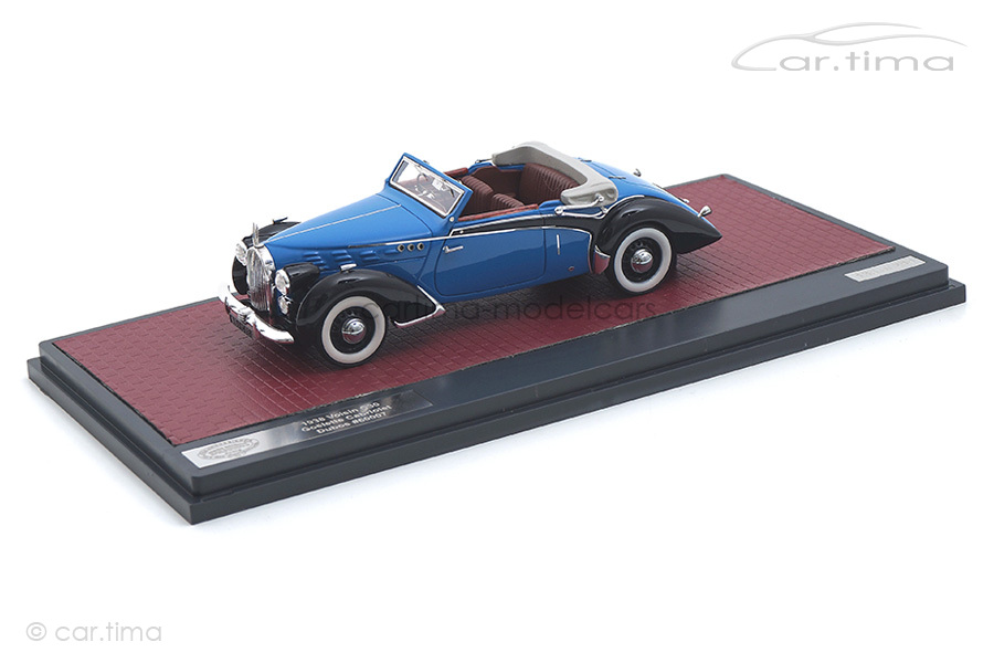 Voisin C30 Goelette Cabriolet Dubos 1938 Matrix 1:43 MX52108-011 Voisin C30 Goelette Cabriolet Dubos 1938 Matrix 1:43 MX52108-011