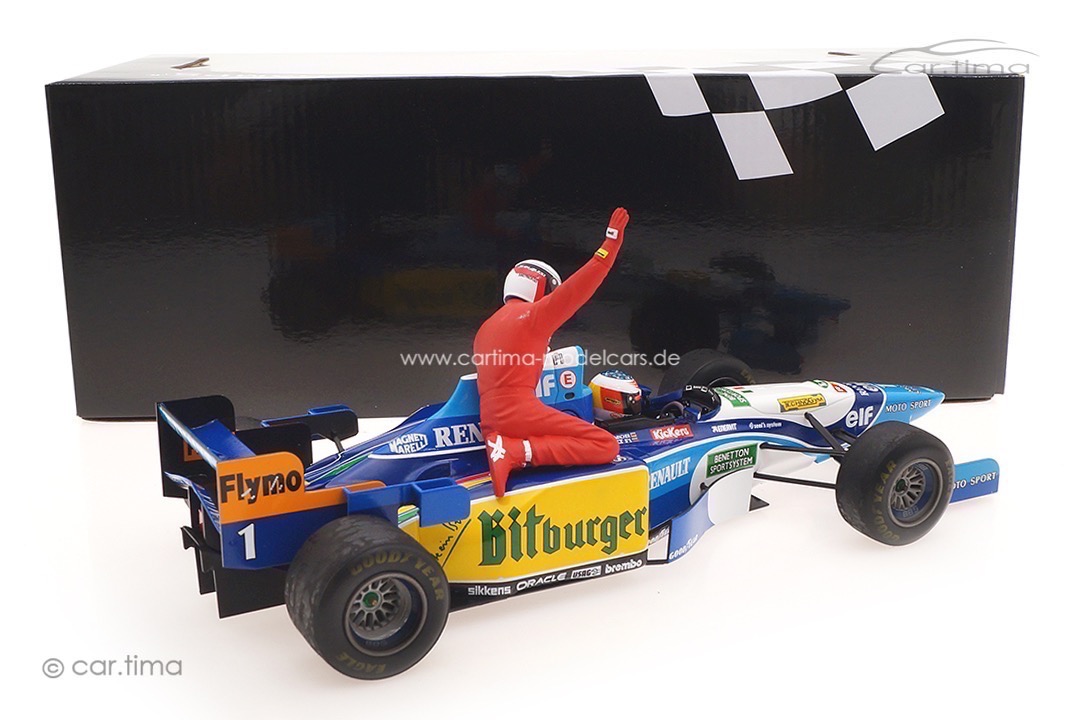 Benetton Renault B195 GP Kanada 1995 Michael Schumacher/Jean Alesi Minichamps 1:18 510950601