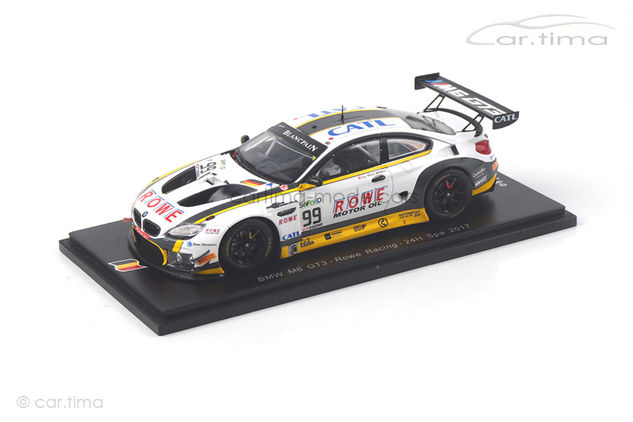 BMW M6 GT3 24h Spa 2017 Eng/Martin/Sims Spark 1:43 SB178 BMW M6 GT3 24h Spa 2017 Eng/Martin/Sims Spark 1:43 SB178