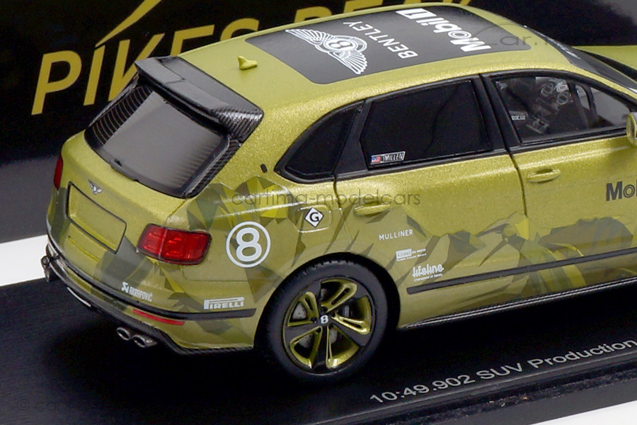 Bentley Bentayga Pikes Peak 2018 SUV Record Spark 1:43 S7798