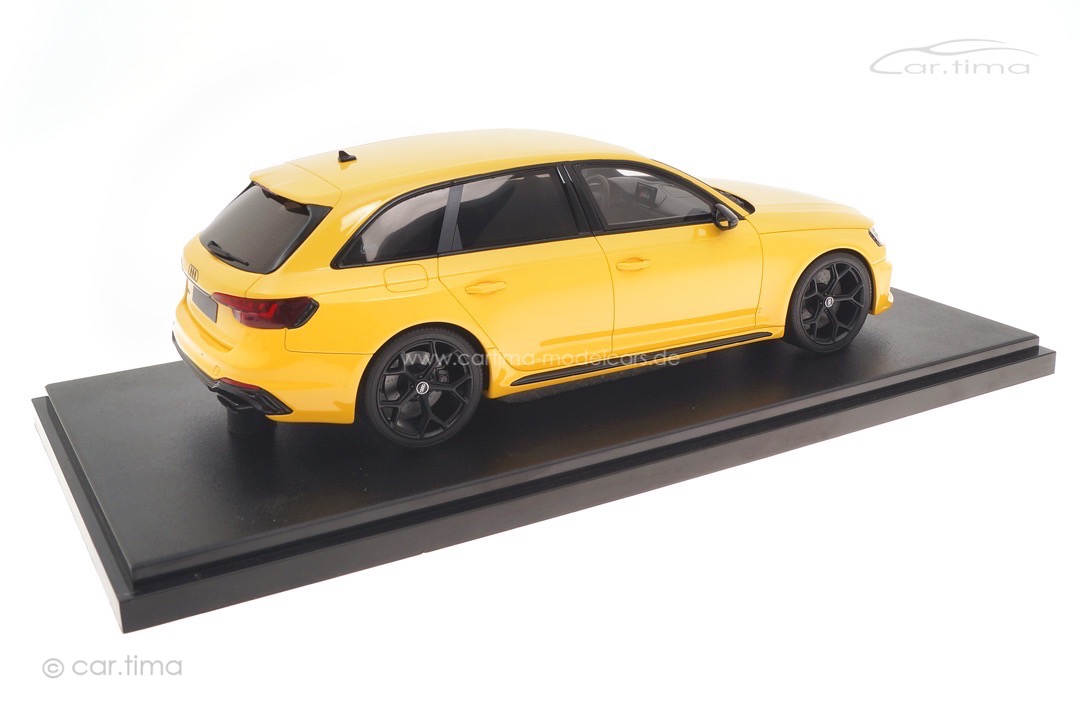 Audi RS4 B9 25th Anniversary Imolagelb GT Spirit 1:18 GT935 Audi RS4 B9 25th Anniversary Imolagelb GT Spirit 1:18 GT935