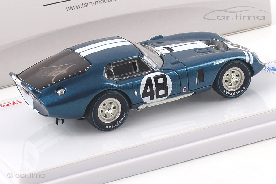 Shelby Daytona Coupe 1000 km Monza 1965 Bondurant/Gant TSM 1:43 TSM154339 Shelby Daytona Coupe 1000 km Monza 1965 Bondurant/Gant TSM 1:43 TSM154339
