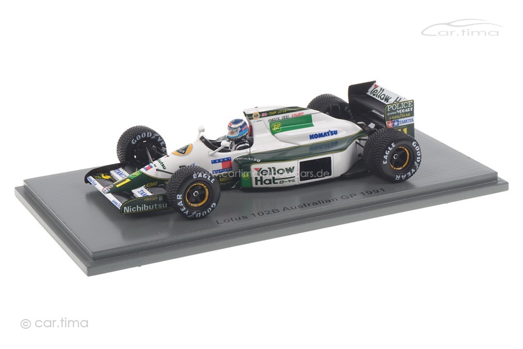 Lotus 102B GP Australien 1991 Mika Häkkinen Spark 1:43 S4590 Lotus 102B GP Australien 1991 Mika Häkkinen Spark 1:43 S4590