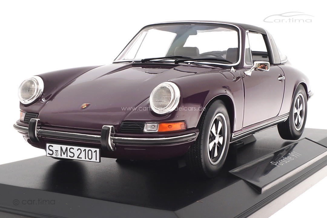 Porsche 911 Targa 1971 Aubergine Norev 1:18 187644 Porsche 911 Targa 1971 Aubergine Norev 1:18 187644