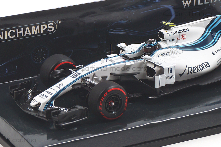 Williams Racing Mercedes FW40 Abu Dhabi GP 2017 Lance Stroll Minichamps 1:43 417172018