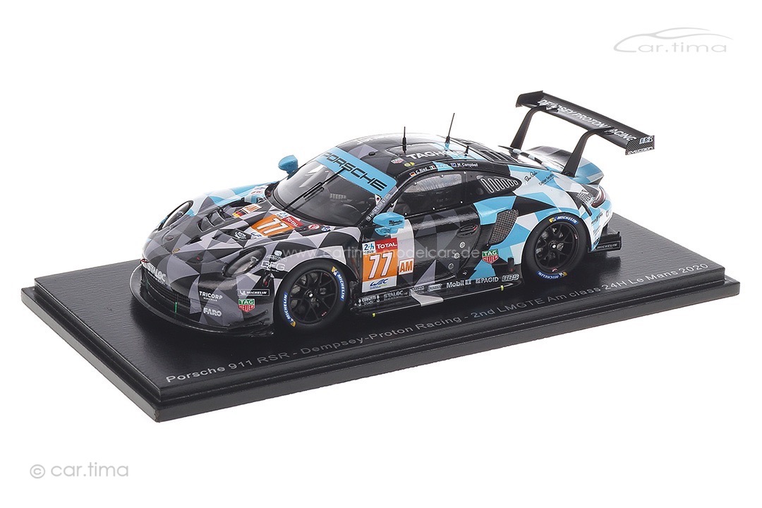 Porsche 911 RSR 24h Le Mans 2020 Campbell/Pera/Ried Spark 1:43 S7989 Porsche 911 RSR 24h Le Mans 2020 Campbell/Pera/Ried Spark 1:43 S7989