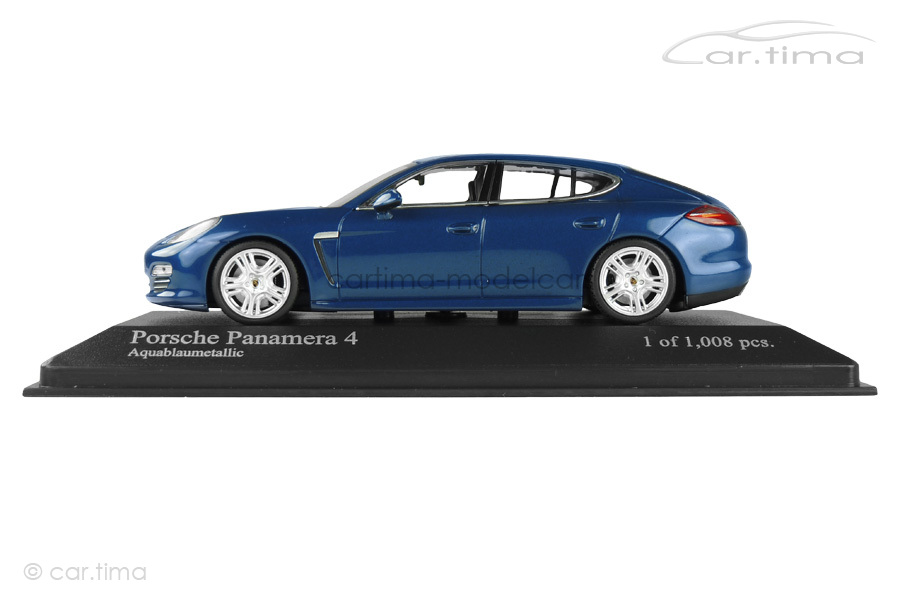 Porsche Panamera 4 (970.1) Saphirblau met. Minichamps 1:43 400068220 Porsche Panamera 4 (970.1) Saphirblau met. Minichamps 1:43 400068220
