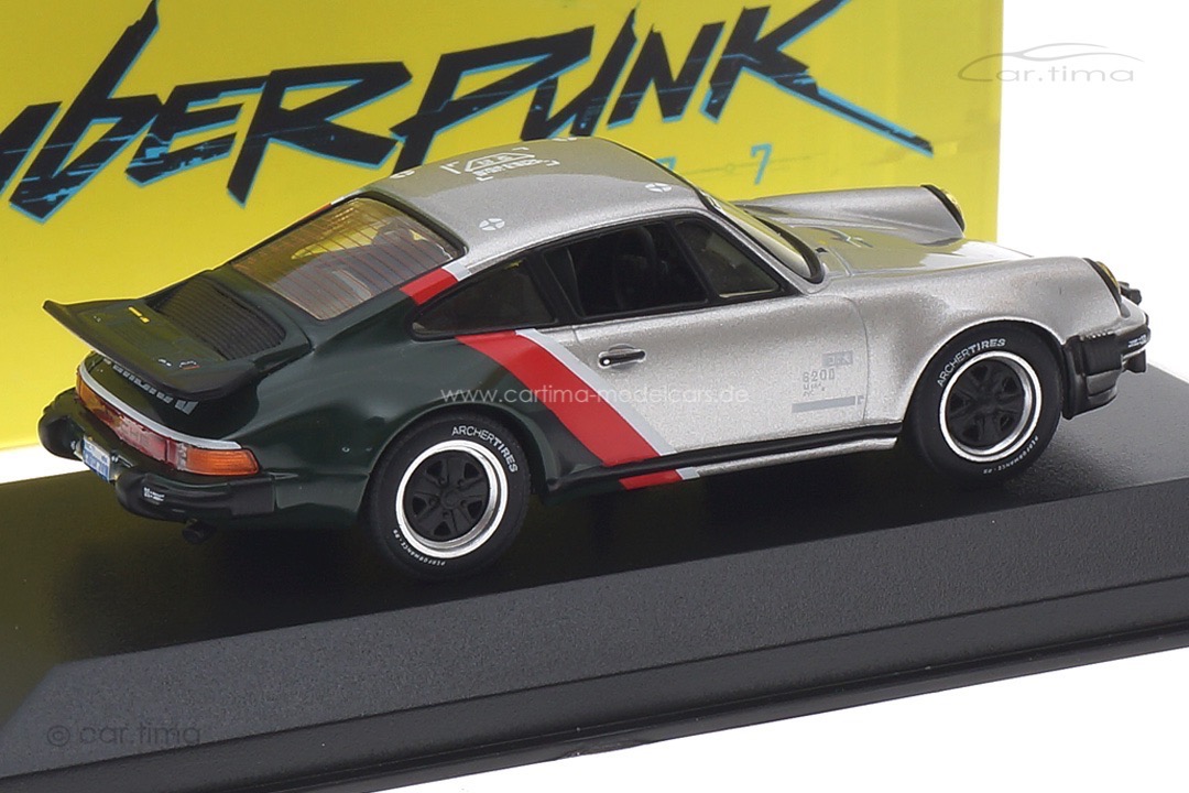Porsche 911 (930) Turbo Cyberpunk 2077  Minichamps 1:43 WAP0209300NTRB