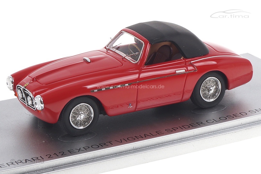 Ferrari 212 Export Vignale Spider 1951 rot Kess 1:43 KE43056050