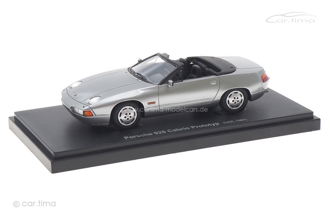 Porsche 928 Cabriolet Prototyp silber Avenue43 1:43 60106 Porsche 928 Cabriolet Prototyp silber Avenue43 1:43 60106