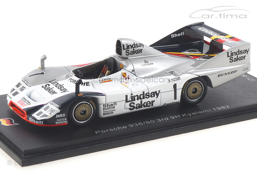 Porsche 936/80 9h Kyalami 1982 Francia/Wollek Spark 1:43 SG507 Porsche 936/80 9h Kyalami 1982 Francia/Wollek Spark 1:43 SG507