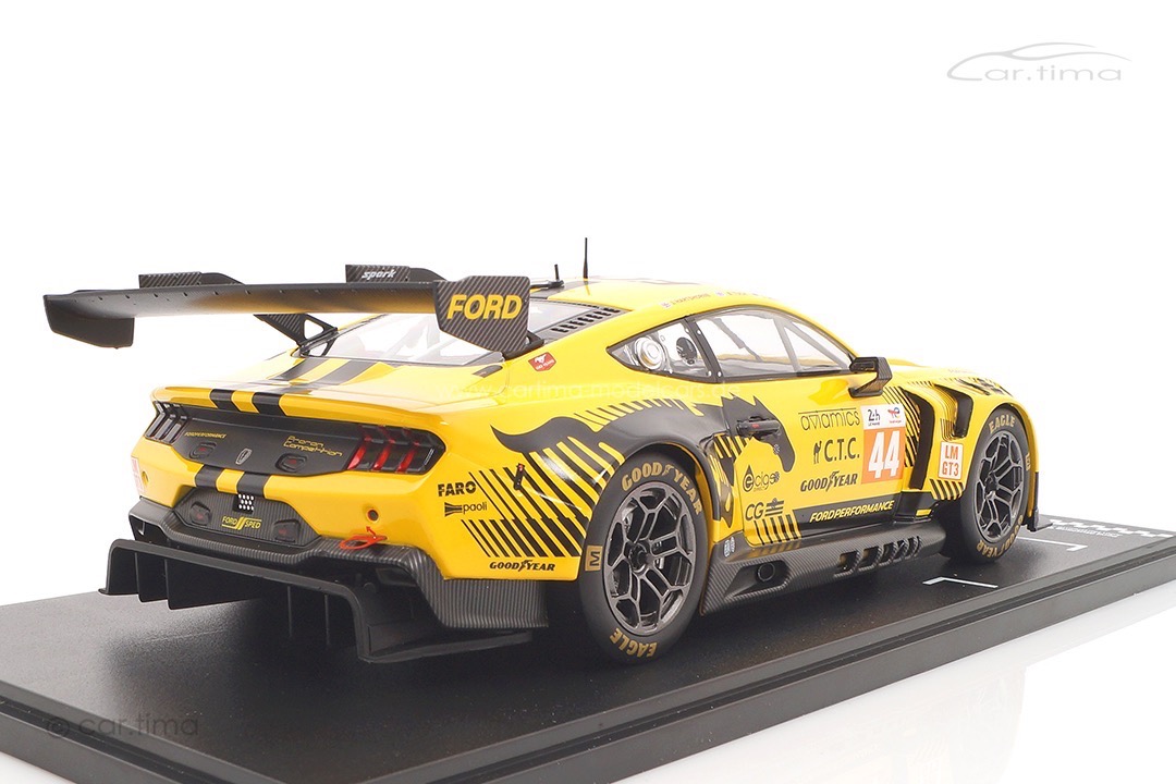 Ford Mustang GT3 24h Le Mans 2024 Hartshorne/Mies/Tuck IXO 1:18 LEGTMUS-LM24044