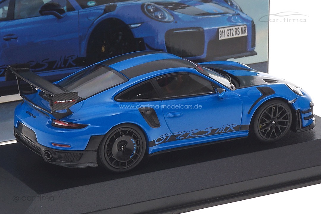 Porsche 911 (991 II) GT2 RS MR Manthey Racing blau 1:43 Minichamps MR-911-GT2RS-4306