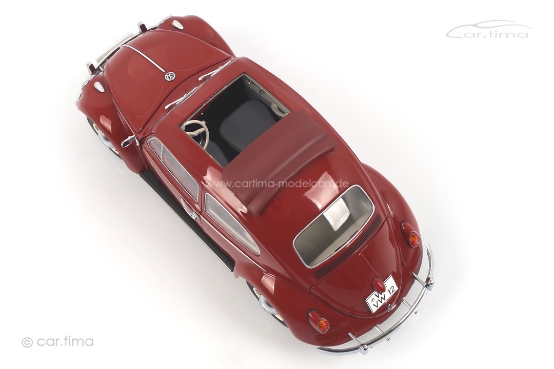 VW Volkswagen Käfer Faltdach rot Schuco 1:18 450043300 VW Volkswagen Käfer Faltdach rot Schuco 1:18 450043300