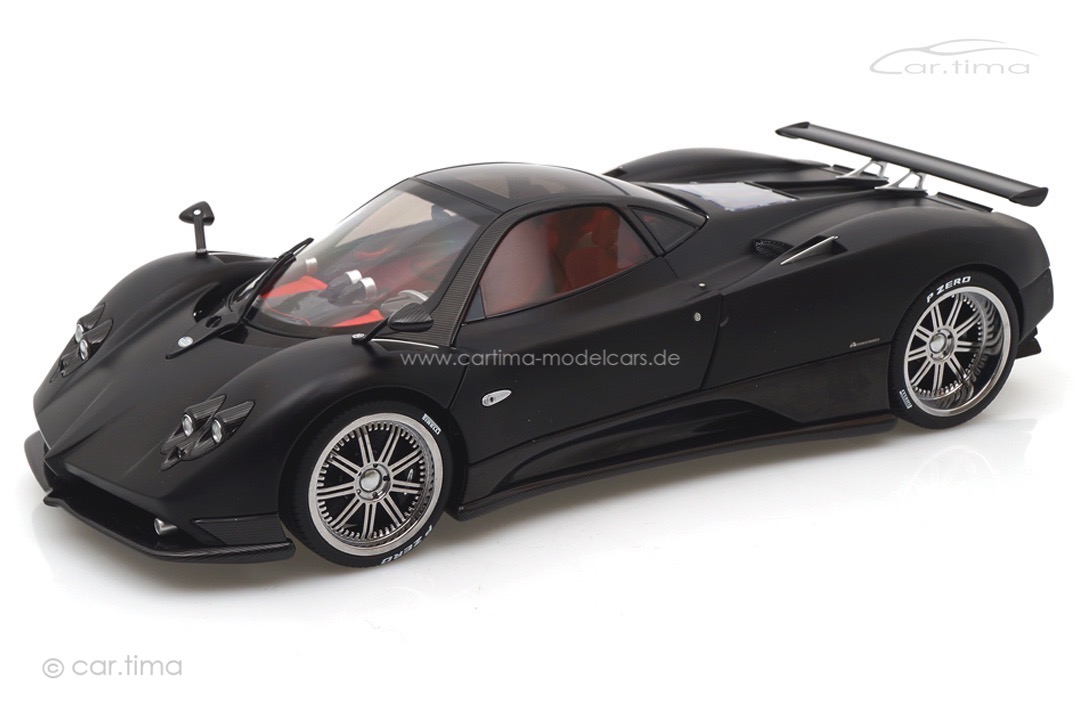Pagani Zonda F 2005 2015 Matt Black Almost Real 1:18 850403001